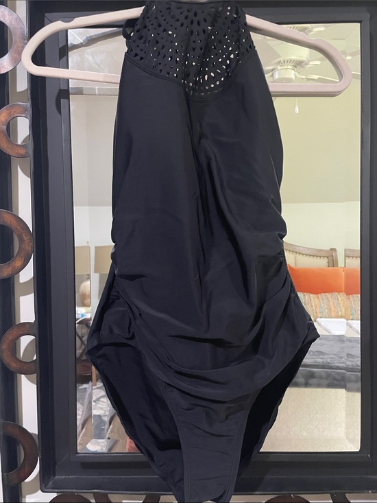 Merona Other - Merona Black High-Neck One-Piece Swimsuit